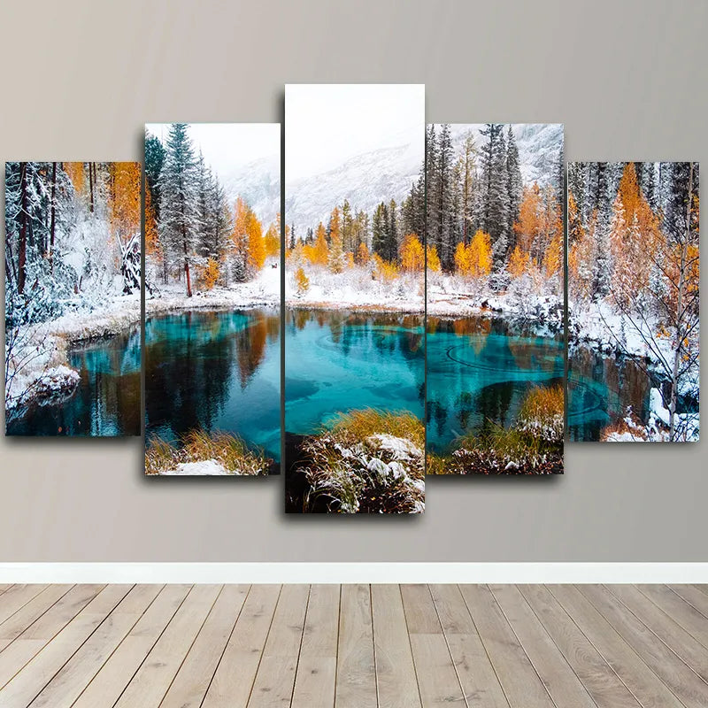 Arctic Tundra 5 piece canvas